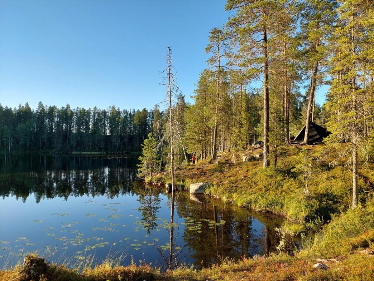 Isokelo Log Apartments Salla Exterior foto