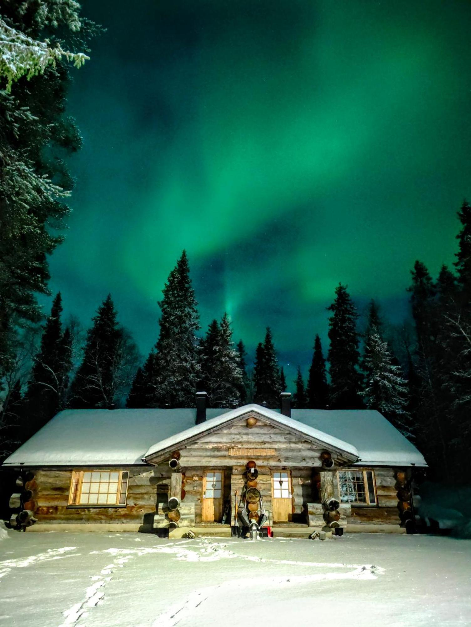 Isokelo Log Apartments Salla Exterior foto